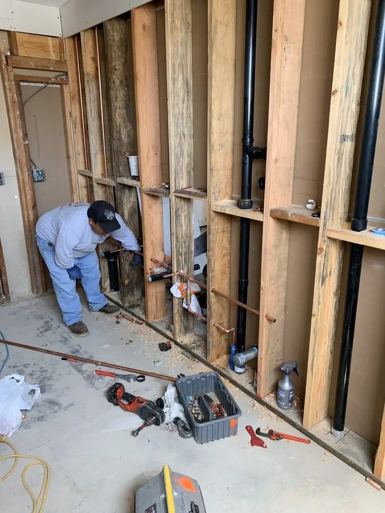 Commercial rough-in plumbing for Commercial Plumbing in Passaic